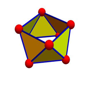 A two dimensional orientable graph with the topology of the cylinder