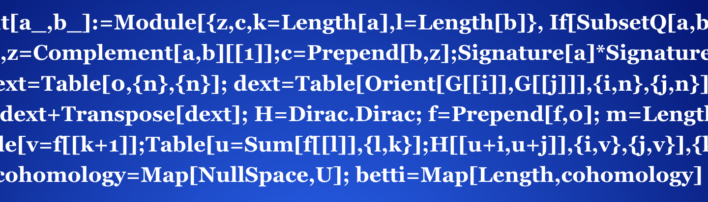 Cohomology in six lines