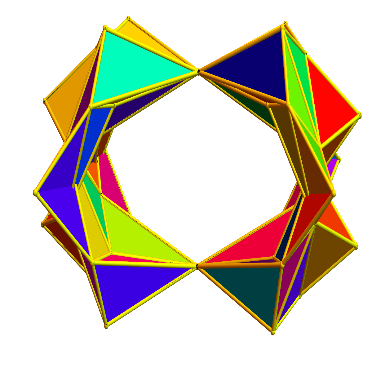 Discretisation of a two dimensional Dehn-Sommerville Space