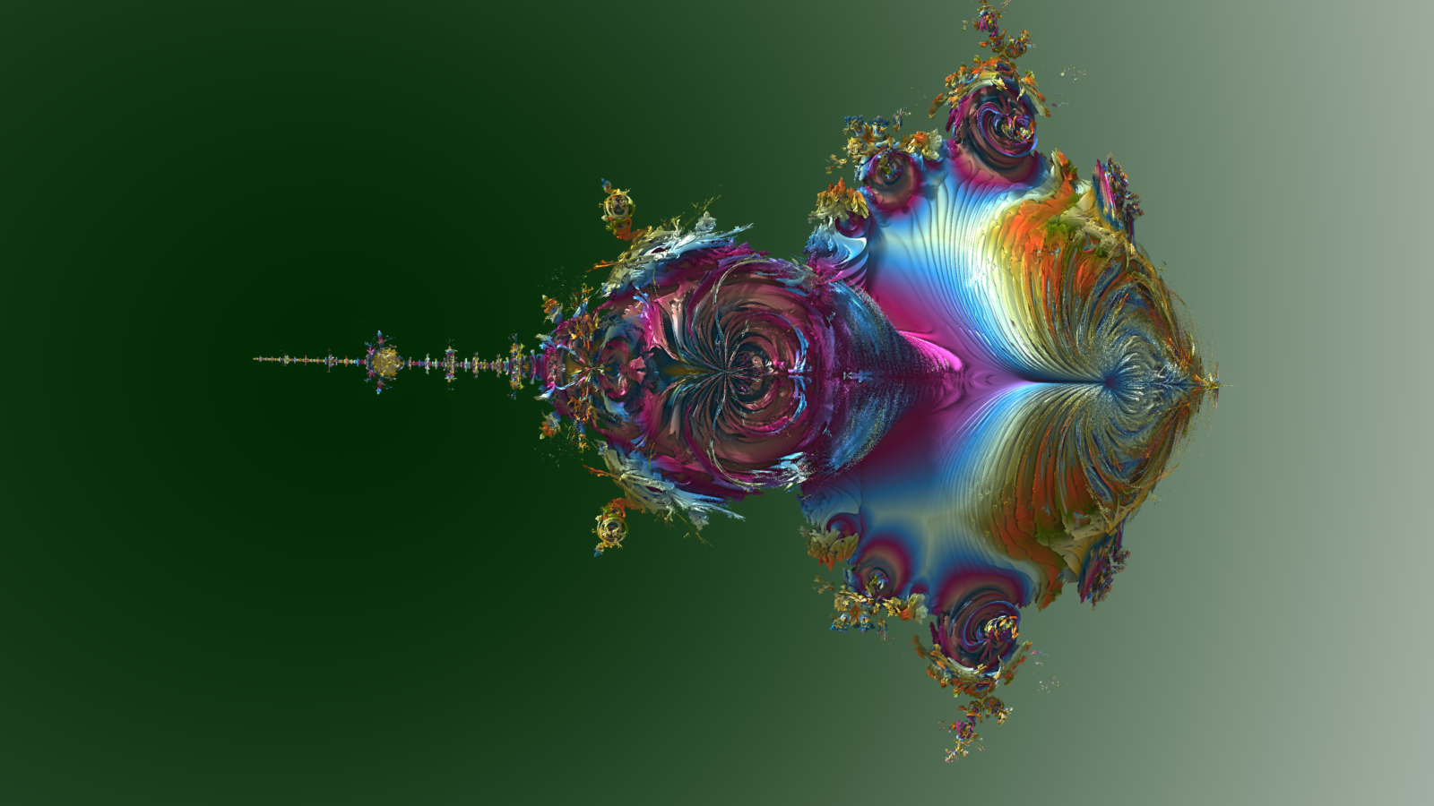 The degre 2 mandelbulb