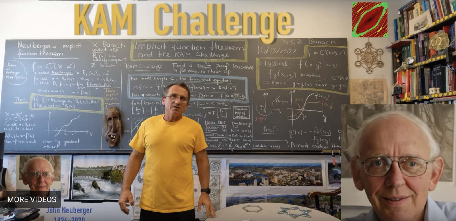 A KAM Challenge Quantum Calculus