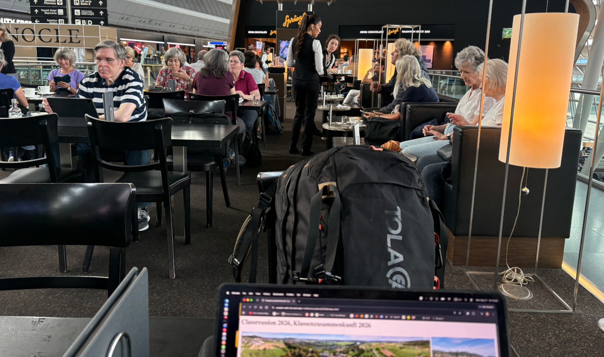 Spruengli in Flughafen Zuerich